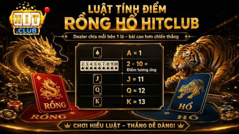 Rồng Hổ HITCLUB – Luật Tính Điểm Và Tỷ Lệ Thưởng 1:8
